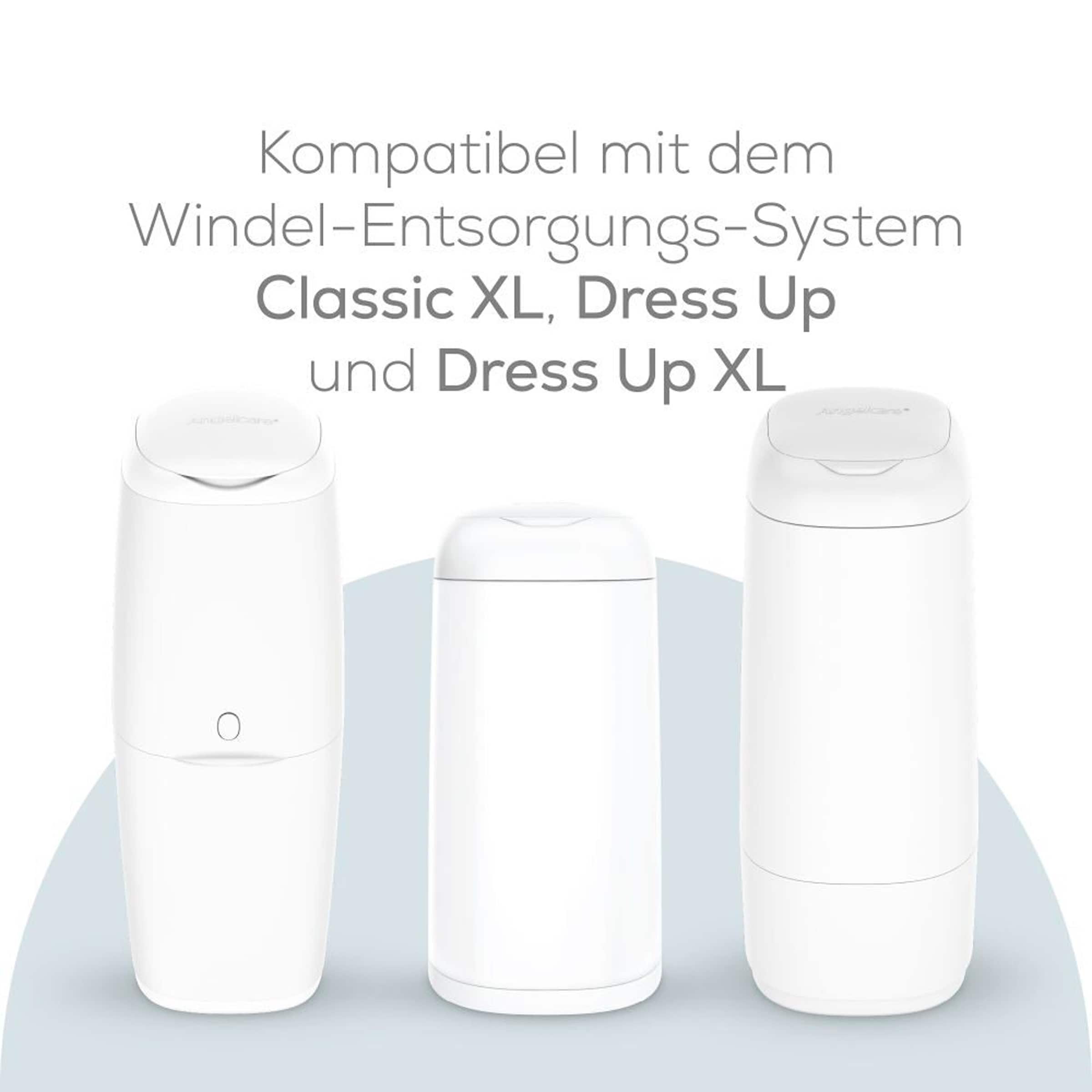 Angelcare Nachfüllkassetten für Windeleimer Dress-Up, Dress-Up XL und Classic XL